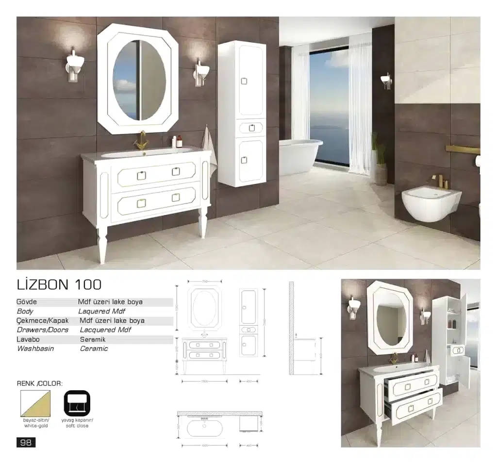 diamond lizbon banyo