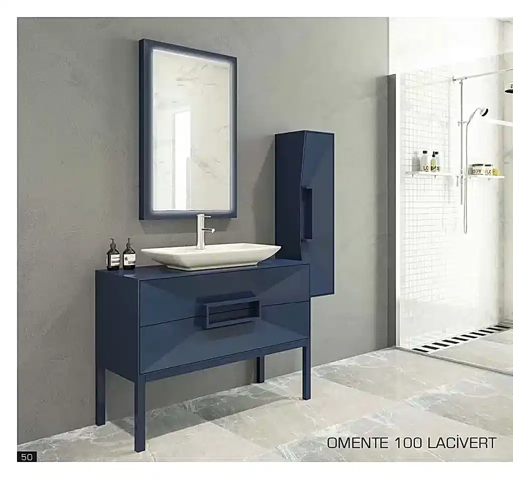 premium omente lacivert banyo