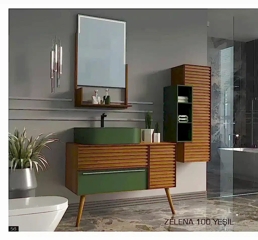 premium zelena yesil banyo